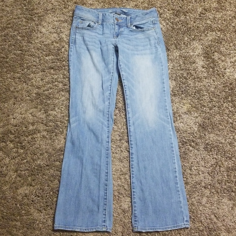 American Eagle Slim Boot Light Wash Jeans sz. 4R